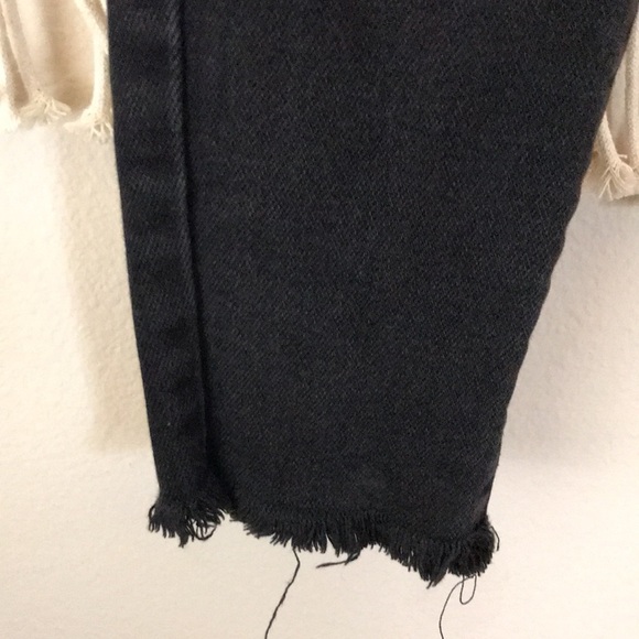 Just Black distressed sz 25 black skinny jeans - Picture 6 of 10